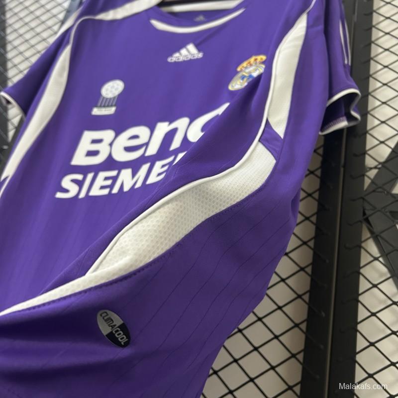 06/07 Retro Real Madrid THIRD Jersey