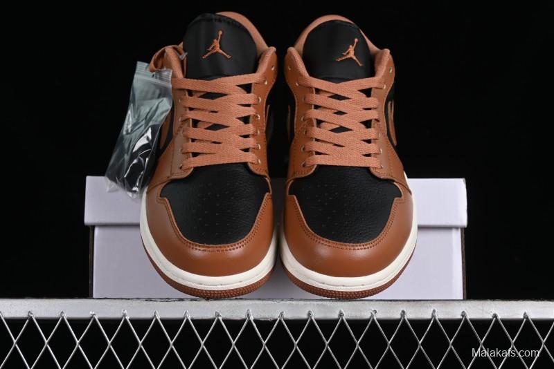 Nike Air Jordan 1 Low AJ1 Black Mocha Casual Sneakers - DC0774-021