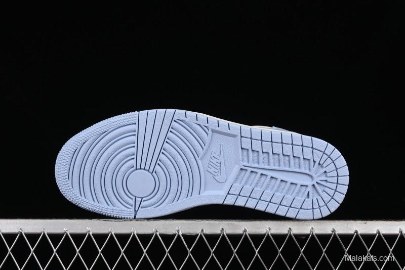 Nike Travis Scott x Fragment Design x Air Jordan 1 Low OG SP AJ1 Retro Sneakers - BB6588-101