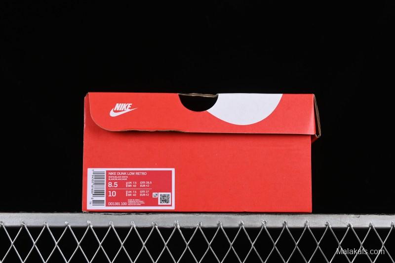 Nike Dunk Low Speed & Fury Distressed Oxidized Metal Punk SB Strap Low-Top Casual Sneakers - DD1391-100
