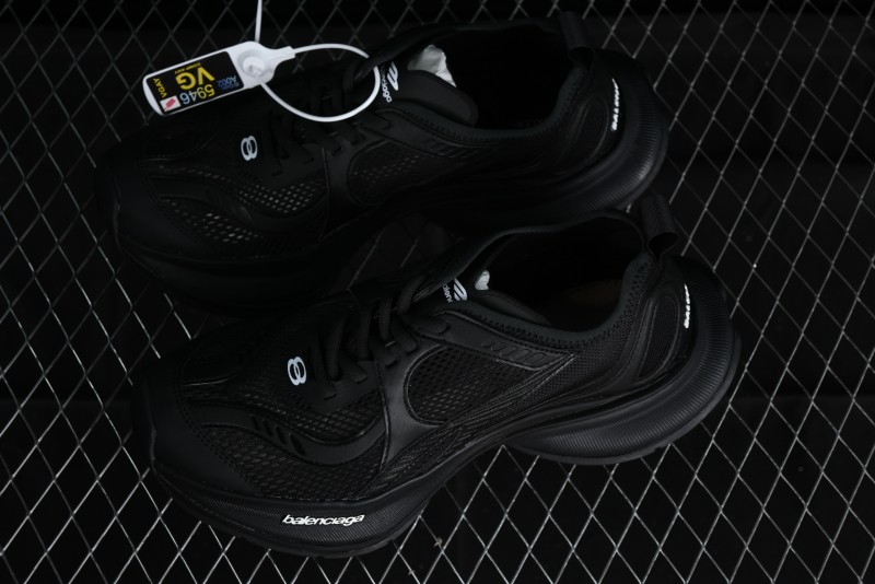 Balenciaga Circuit Lightweight Distressed Print Round Toe Fashion Casual Shoes - WFLGY1000