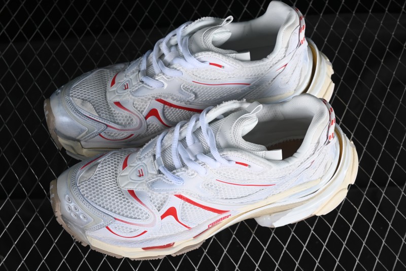 Balenciaga Runner Kith Four Color Retro Casual Sneakers - W3RXP9260