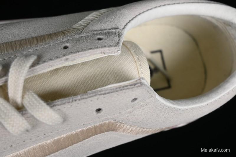 Vans Style 36 Low-Top Skate Shoes with Embroidered Details in Cream - VN000CRPGRN