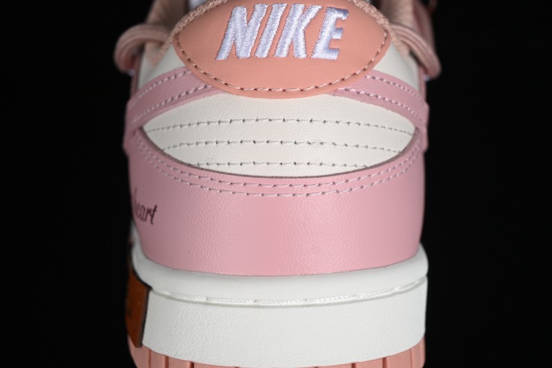 Nike Dunk Low ESS Custom Edition Rose Pink Retro Sweetheart Low-Top Casual Sneakers - DD1503-118