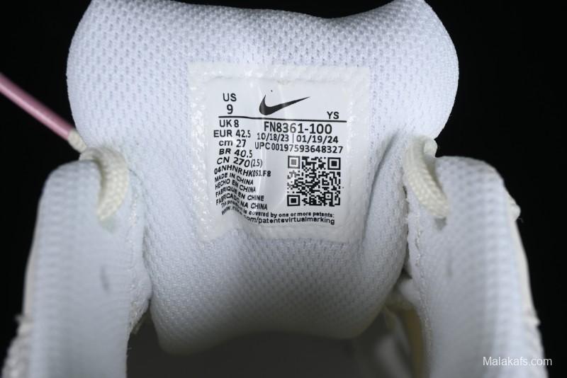 Nike Zoom Vomero 5 Retro Casual Running Shoes with EVA Midsole Cushion - FZ8361-100