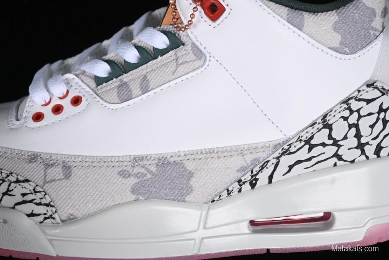 Nike Air Jordan 3 Retro Wings AJ3 Floral HM6993-100