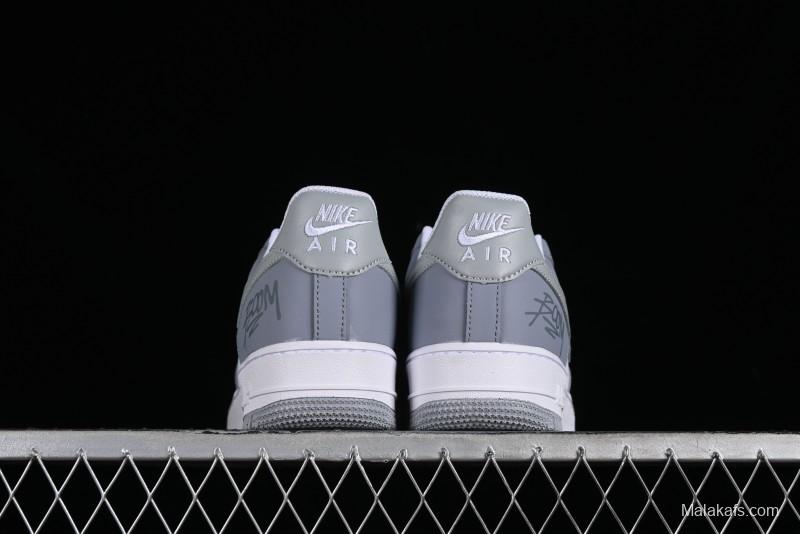 Nike Air Force 1 '07 Low Casual Sneakers with Full-Length Air Cushion - FJ4146-111