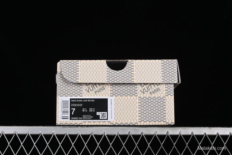 Nike SB Dunk Low LV Collaboration - Emerald City Anniversary High-End Custom Low-Top Casual Skate Shoes - XB3802-345