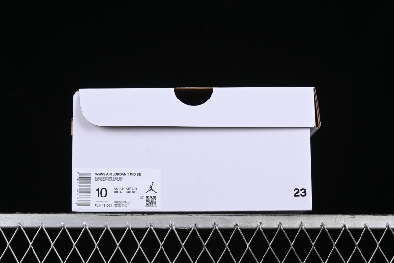 Nike Air Jordan 1 Mid Basketball Shoes in Space Gray - FJ3448-001
