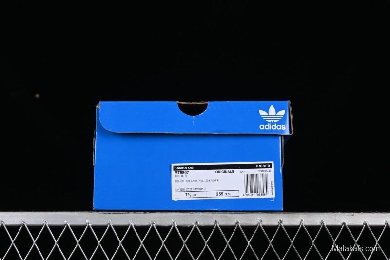 Adidas Samba OG Casual Sneakers with Classic Design - B75807