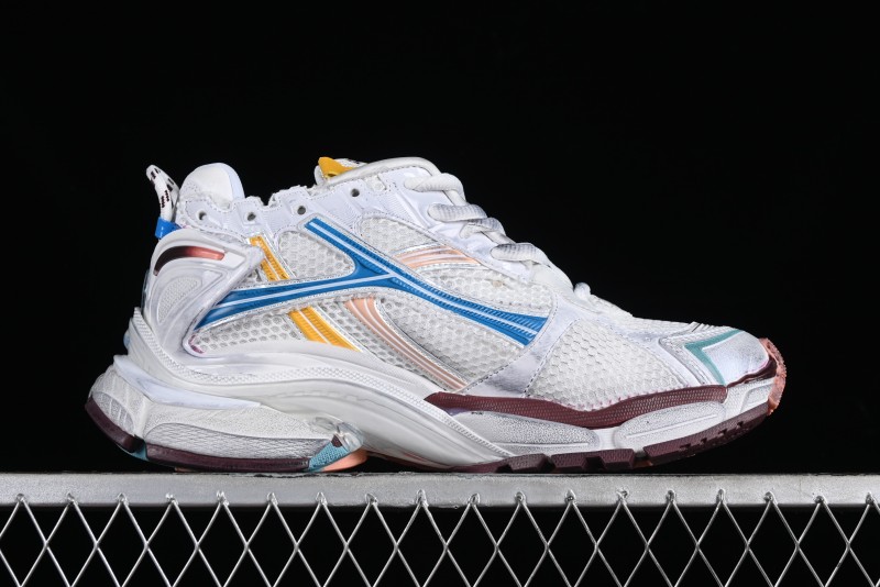 Balenciaga Runner Kith Four Color Retro Casual Sneakers - W3RBMU9754