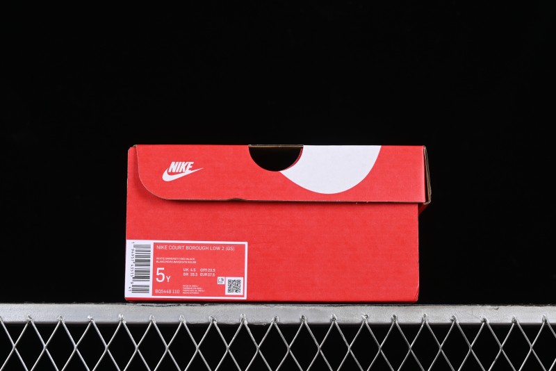 Nike Court Borough Low 2 Berry Worry Playful Cute Trendy Retro Low-Top Casual Sneakers - BQ5448-110