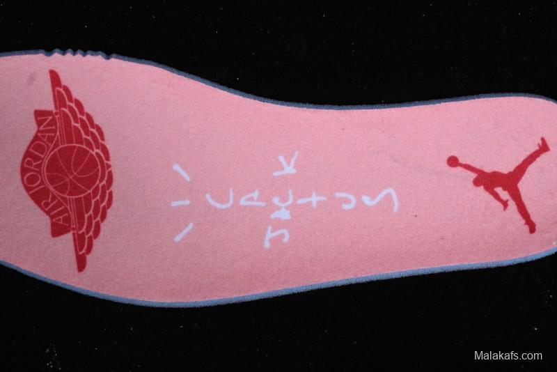 Nike Travis Scott x Air Jordan 1 Low OG AJ1 Reverse Swoosh Sneakers - DM7866-600