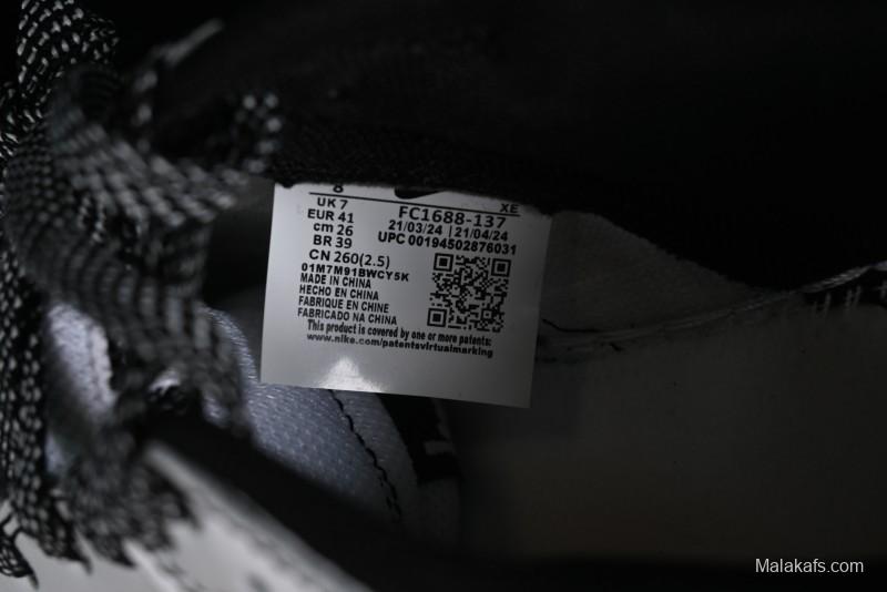 Stussy x Nike Dunk Low SB Skate Shoes in White-Black - FC1688-137