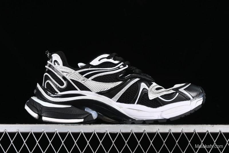 Balenciaga Runner Kith Four Color Retro Casual Sneakers - W3RXP0213