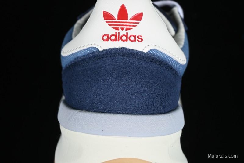 Adidas Originals SL 72 Retro Running Shoes with Nylon Upper and Rubber Outsole - JI2506