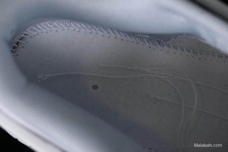 Nike Dunk Low Retro SB Casual Skate Shoes in Light Grey Blue with Silver Swoosh and Deconstructed Straps - HF0730-160