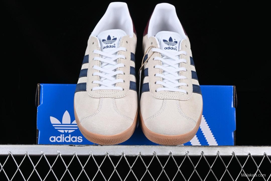 Adidas Gazelle W IE0546 Low-Top Casual Slip-Resistant Wear-Resistant Skate Shoes