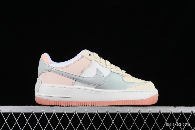 Nike Air Force 1 Shadow Low-Top Sneakers with Lightweight EVA Midsole - DZ1847-105