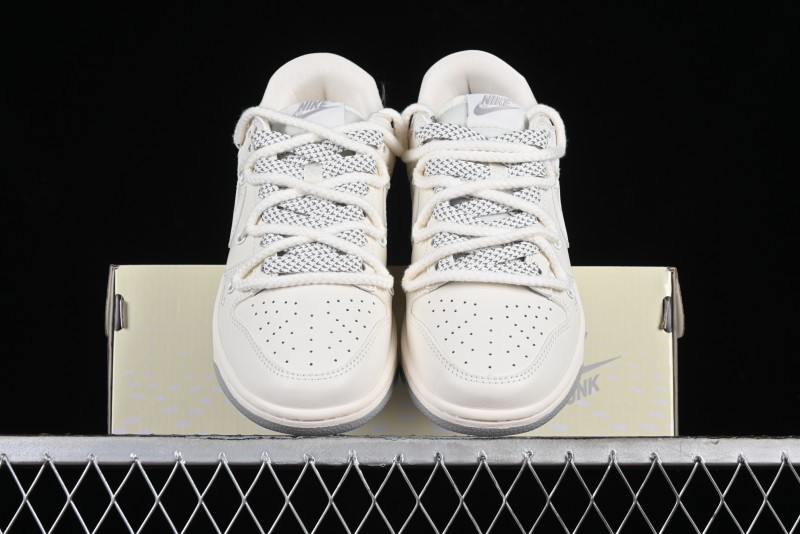 Nike SB Dunk Low LV Collaboration Anniversary Edition Custom Low-Top Casual Sneakers - XX2025-332