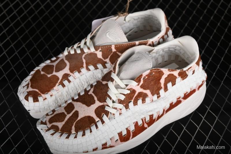 Nike Footscape Woven Asymmetrical Knit Low-Top Lifestyle Sneakers with Nike Air Cushion - FB1959-100