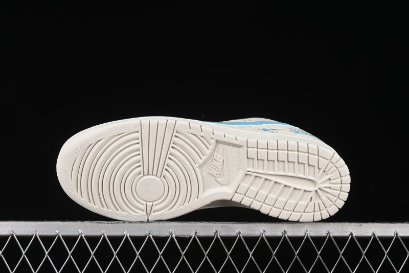 Nike SB Dunk Low Stussy Anniversary Custom Low-Top Casual Skate Shoes - SJ2068-281