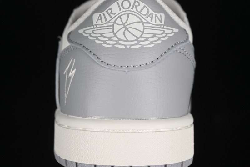 Nike Travis Scott x Fragment Design x Air Jordan 1 Low OG SP AJ1 Collaboration Sneakers - DM7866-021