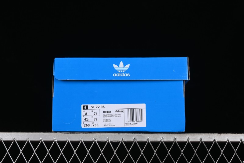 Adidas Originals SL 72 RS Retro Running Shoes with Nylon Upper and Suede Accents - IH0896