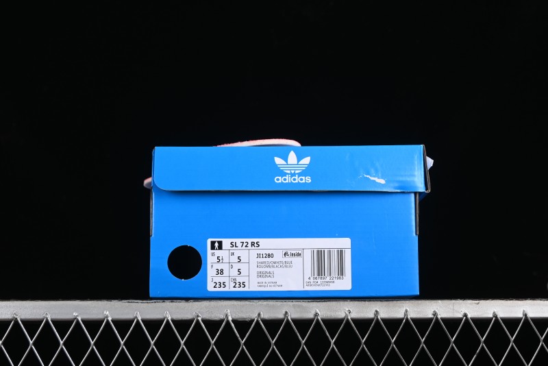 Adidas Originals SL 72 RS Retro Running Shoes with Ecotex Tongue and EVA Midsole - JI1280