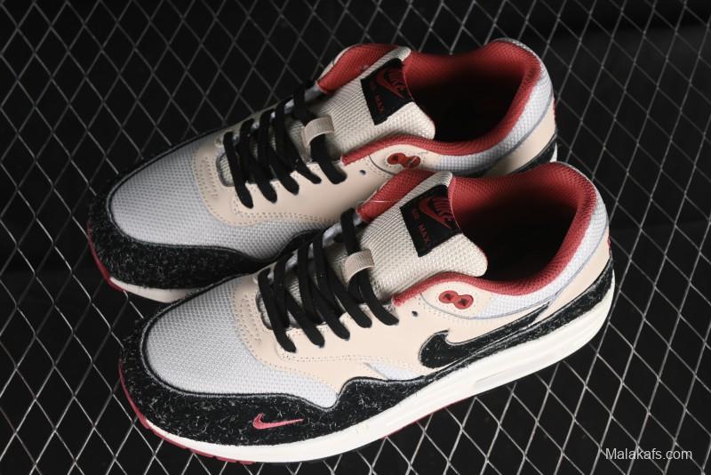 Nike Air Max 1 Retro Running Shoes with Half-Sole Air Cushion - FD5743-200