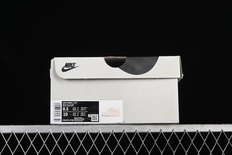 Nike Air Force 1 '07 Low Heart "Rate Beating" Casual Sneakers - CW1574-708