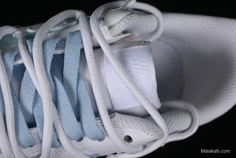 Nike Air Force 1 '07 Low Custom Anime Themed Spray Painting Romantic Whisper Casual Sneakers - ZH0316-028