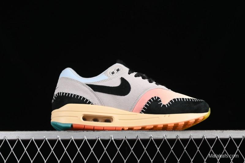 Nike Air Max 1 Retro Running Shoes with Half-Sole Air Cushion - FZ3610-072