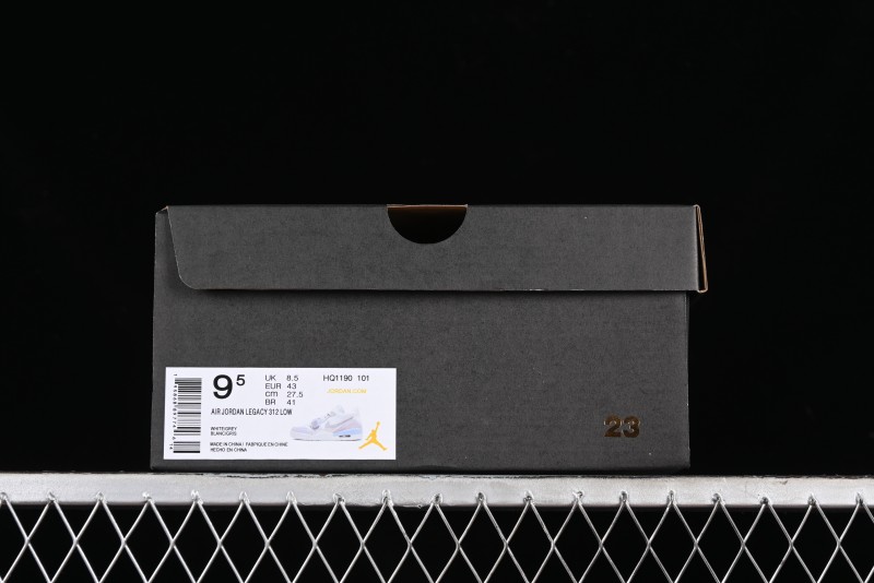 Nike Air Jordan Legacy AJ312 Low Basketball Shoes with Triple Strap Design - HQ1190-101