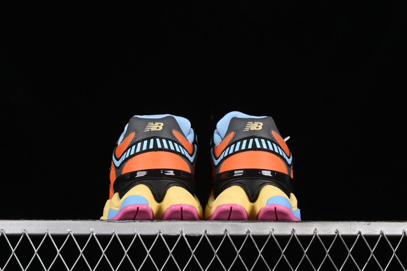 Joe Freshgoods x New Balance 9060 Retro Casual Running Sneakers with ABZORB Cushioning - U9060GB