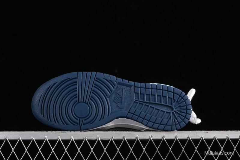 Nike Dunk Low Panda Prank Wave Rider - Silver Blue Shark Low Top Casual Sneakers - DD1391-400