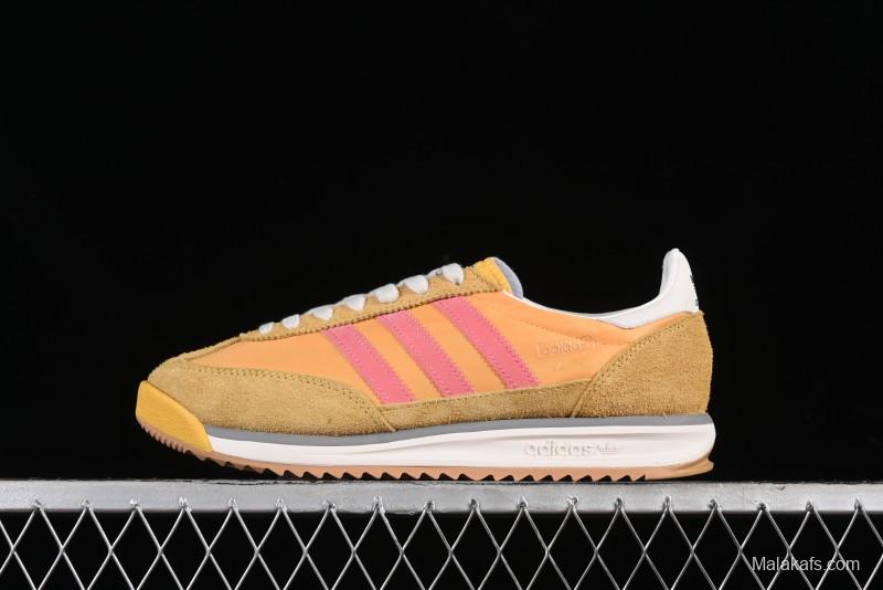 Adidas Originals SL 72 RS Retro Running Shoes with Nylon Upper and Suede Accents - IH0896