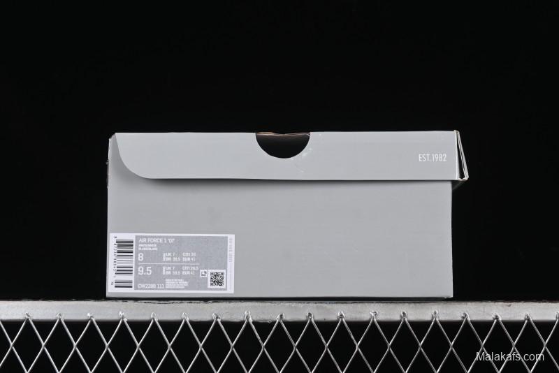 Nike Air Force 1 '07 Low Kaws Bear Collaboration Casual Sneakers - CW2288-111