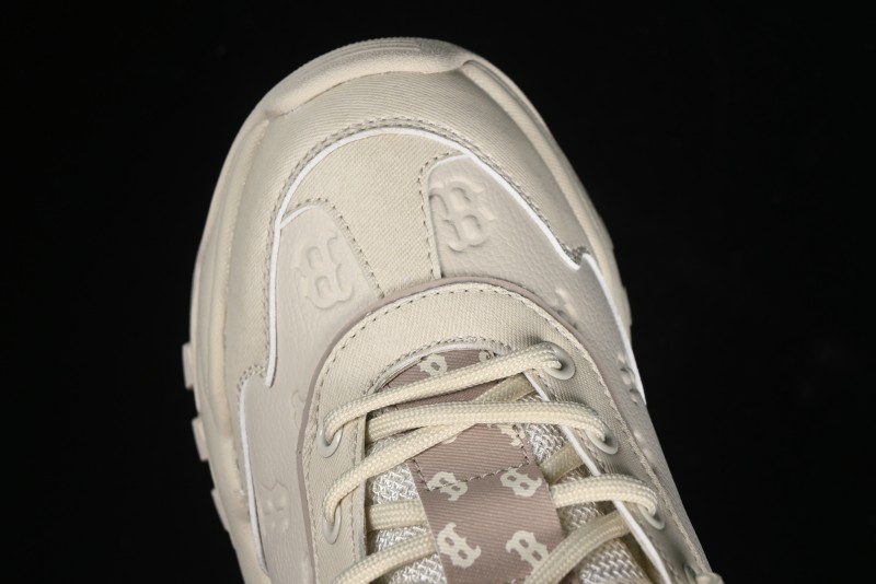 New York Yankees MLB Bigball Chunky Embo Monogram Thick Sole Sandals - 3ASHBEM4N43BGS