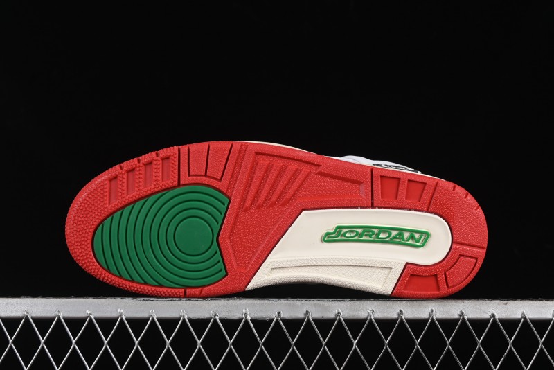 Nike Jordan Spizike Low AJ Retro Sneakers with Elephant Print and Multi-Element Design - 315371-125