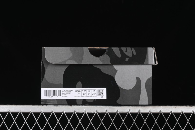 Nike Travis Scott x Fragment Design x Air Jordan 1 Low OG SP AJ1 Bape Collaboration - LJ5188-021