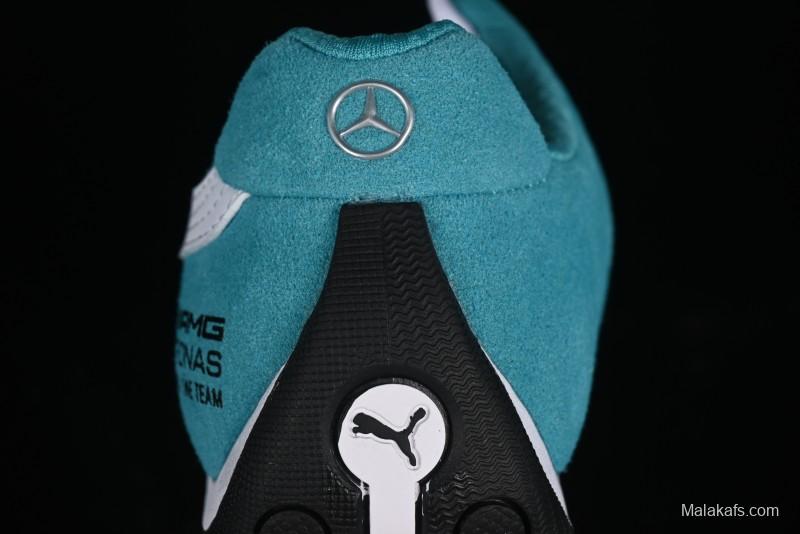 Puma Sparco Future Round Toe Lace-Up Leather Fabric Low-Top Lifestyle Casual Shoes - 307891-01