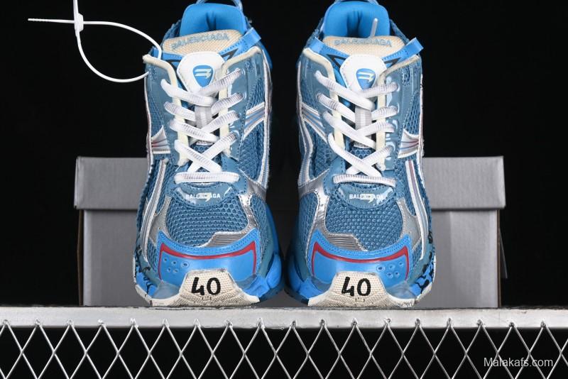 Balenciaga Runner Kith Four Color Retro Casual Shoes - WRNMT4896