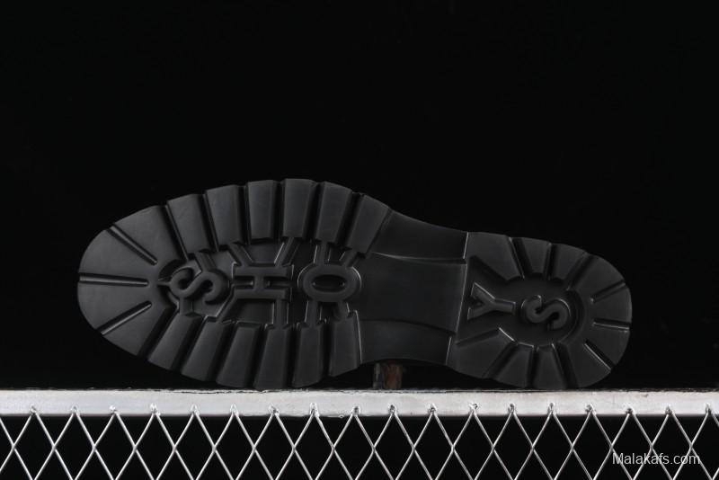 ECCO Block Derby Round Toe Genuine Leather Brogue Dress Shoes - 63667201002