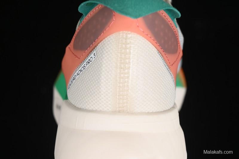 Adidas Adizero Adios Lightweight Breathable Low-Top Running Shoes - HQ3688