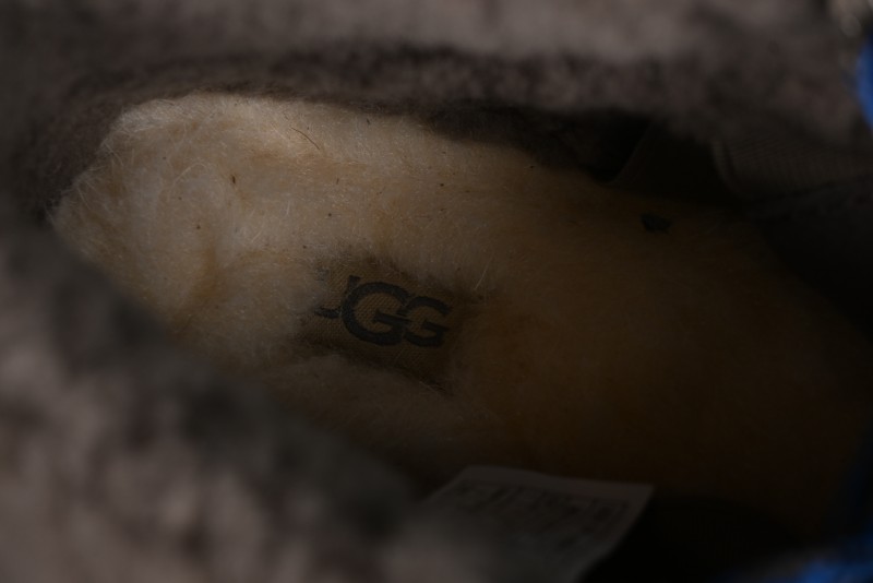 UGG Classic Mini II Fur Lace-Up Platform Mini Boots with Treadlite Outsole - 1143954
