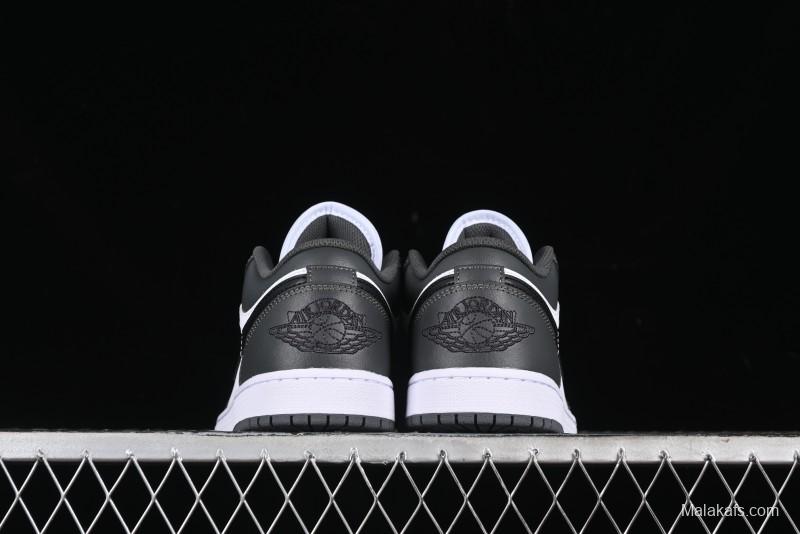 Nike Air Jordan 1 Low Iron Grey Casual Sneakers - 553558-152