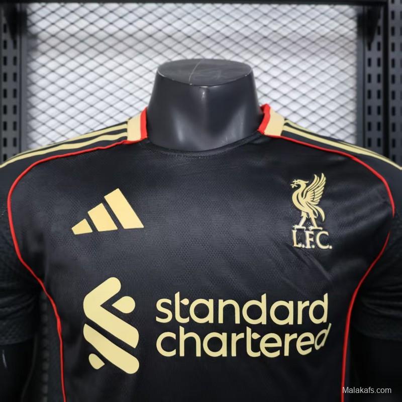 Player Version 25/26 Liverpool Third Black Jersey
