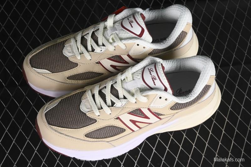 New Balance 990 Series Premium Retro Running Shoes with Carbon Fiber Midsole - U990LO6