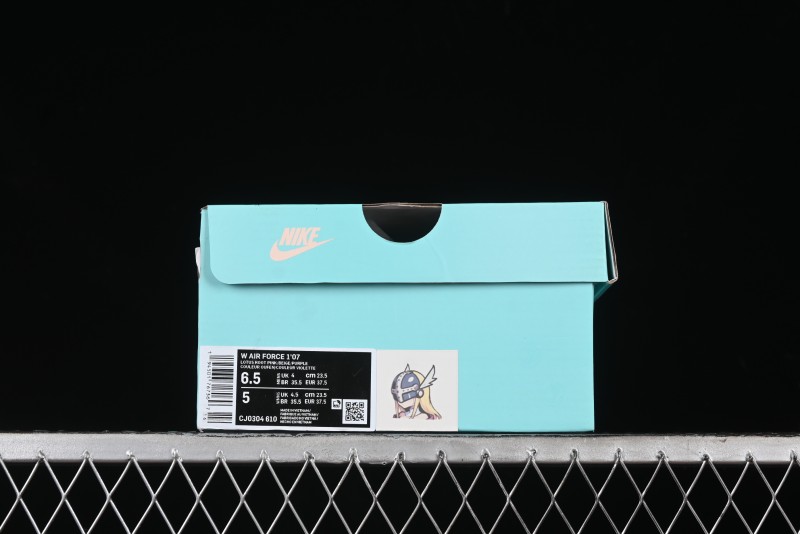 Nike Air Force 1 '07 Low Angewomon Digimon Tailwind Casual Sneakers - CJ0304-610
